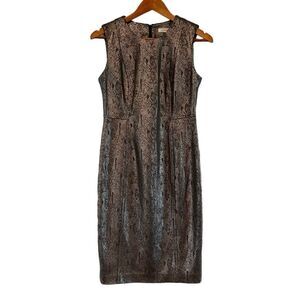 NWT! Calvin Klein snake skin patterned dress